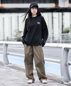 WEGO 【ユニセックス着用ITEM/MLサイズ展開】ガールプリントT（LS）