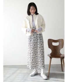 Green Parks 前後２ｗａｙ　プリーツキャミワンピース