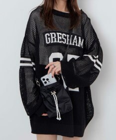 WEGO ナイロンスマホショルダーポーチ