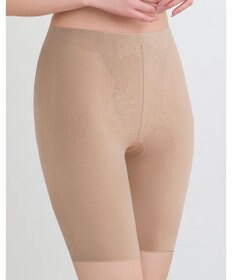 WACOAL ガードル ロング丈 【EverChic】 綿混メッシュ生地(本体) 通気性(本体) ほどよくおなか押さえ フリーカッティング仕様(裾) レディース GRC430 /ワコール