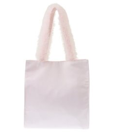 Maison de FLEUR チュールハンドルラインストーントートバッグ