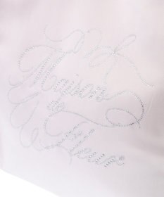 Maison de FLEUR チュールハンドルラインストーントートバッグ