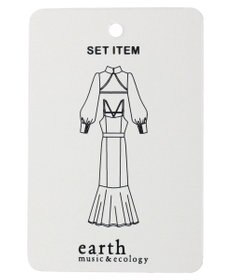 earth music&ecology ＳＥＴ２点シアーボレロ＋キャミワンピース