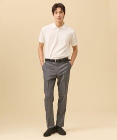 J.PRESS MEN ジャケットインの最適解【接触冷感 / 吸水速乾】【J.PRESS PREMIUM JERSEY】スキッパー ポロシャツ