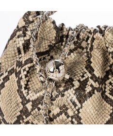 UNBILLION カシュカシュ cachecache / 口元ギャザーチェーンショルダー