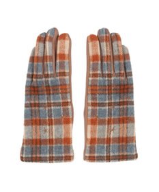 UNBILLION カシュネ cache nez / スター刺繍チェック手袋