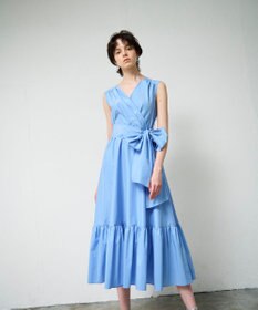 GRACE CONTINENTAL ライトタフタドレス