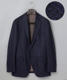 GOTAIRIKU セットアップ対応【2WAYストレッチ/シワになりにくい】T/W ジャージージャケット_千鳥柄