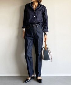 woadblue ＜坪田あさみさんコラボ＞RIGID HIGHRISE ハイライズストレート デニムパンツ