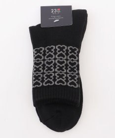 23区GOLF 【MEN】モノグラムレギュラーソックス 18cm