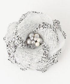 23区 シャイン ツイード コサージュ