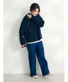 CRAFT STANDARD BOUTIQUE 裏起毛デニムワイドパンツ