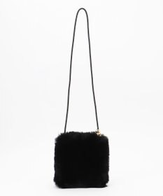 自由区 フェイクファーポシェット