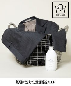 GOTAIRIKU セットアップ対応【洗える/ストレッチ/シワになりにくい】ウォッシャブルジャージー セットアップジャケット_無地（25年モデル）