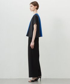 ICB L 【新色追加・UVケア・接触冷感・速乾・防シワ・洗える】 FluidBackSatin  ワイドパンツ