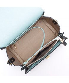 A.D.M.J. 【牛革】モーツァルト/バイカラーラウンドクラッチショルダー