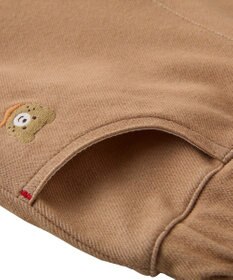 MIKI HOUSE HOT BISCUITS 【80-120cm】【Everyday Series】ワンポイント ストレッチ6分丈パンツ