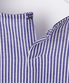 J.PRESS LADIES S 【WEB限定カラーあり】ストライプジャカード フロントタック カットソー