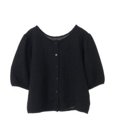 earth music&ecology 前後２ｗａｙパフスリーブカーディガン