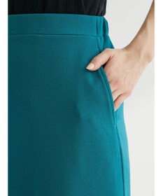 Green Parks カットジョーゼット裾フレアスカート