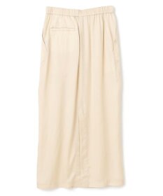 BEIGE， 【洗える】PAWPAW / ウエストリボンタックスカート