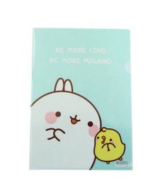 Mother garden 【2/15(日)で販売終了】 マザーガーデン MOLANG モラン クリアファイル 2枚セット ≪YEAH柄・バルーン柄≫