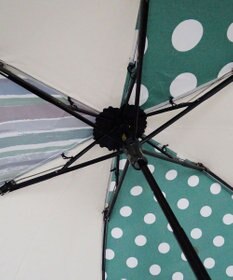 +RING 【UVカット90%以上】【数量限定】レディース向け 晴雨兼用 折傘 GRN T1167