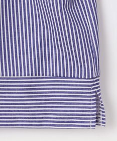 J.PRESS LADIES S 【WEB限定カラーあり】ストライプジャカード フロントタック カットソー