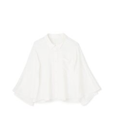 GRACE CONTINENTAL シアーポンチョシャツ