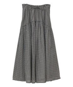 Green Parks Ｉ　ラウンド切替柄ギャザーボイルスカート