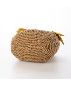 UNBILLION カシュカシュ cachecache / 下がりリボン柄編みトートバッグ