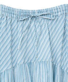 Green Parks Ｉ　ラウンド切替柄ギャザーボイルスカート