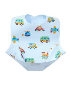 MIKI HOUSE HOT BISCUITS 総柄 お食事スタイ