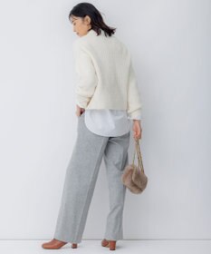 23区 ブラッシュドアルパカブレンド ニット