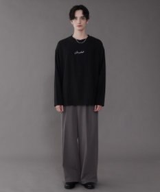 WEGO 【セットアイテム/軽量/シワにならない】ドライポリアンサンブルプルオーバーシャツ（LS）