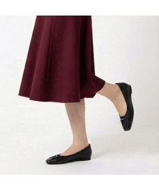 MODE ET JACOMO <MODE ET JACOMO>ソフトレザーフラットパンプス