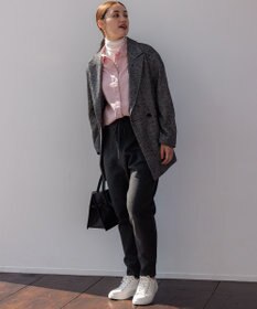 23区 L 【Lサイズ限定】ヴィスコースストレッチ ジョグ パンツ