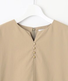 J.PRESS LADIES S 【洗える・イージーケア】ソフトタイプライター フレンチスリーブ ワンピース