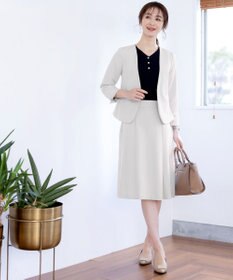 Tiaclasse 【洗える】ボタンニットトップス