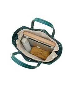 genten サスカットバスケット手提げバッグ＜LL＞