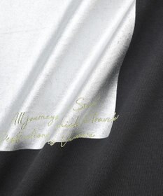 AMERICAN HOLIC ボックス箔プリントロングTシャツ