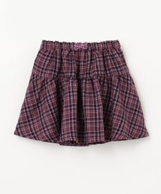 ANY KIDS チェック柄/アニマル柄スカパン