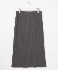 J.PRESS LADIES 【洗える】リブ ナロー スカート