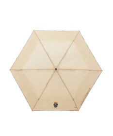 MOONBAT 【WEB限定/軽量】POLO RALPH LAUREN（ポロ ラルフローレン） 折りたたみ傘 ポロベア×チェックパイピング 無地 FLAG BEAR