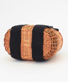 23区 VIOLAd'ORO MIRO スプリットラタン バスケットバッグ