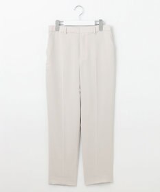 自由区 L 【セットアップ対応・UVカット・接触冷感・洗える】ライトストレッチテーパード パンツ