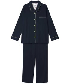 une nana cool 【綿100％】シルケットスムースパシャマ　ＭＡＤＥ　ＷＩＴＨ　ＬＩＢＥＲＴＹ　ＦＡＢＲＩＣ