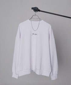 WEGO 【２点セット】アクセ付きフォトグラフィックプルオーバー