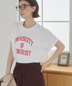 WEGO 【ANGIE VINTAGE】カレッジロゴプリントTee