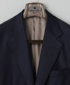 GOTAIRIKU 【御幸毛織/オリジナル素材】Super160’S 定番 ネイビーブレザー(25年秋冬モデル)